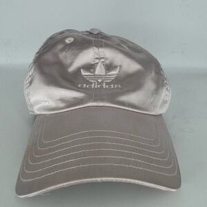 adidas Originals Women's Relaxed Fit Cap Adjustable Strapback Hat Purple & White